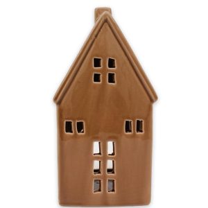 Ljushållare hus nougat stor