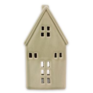 Ljushållare hus sagegrön stor