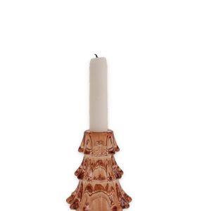 Gran ljusstake persika M