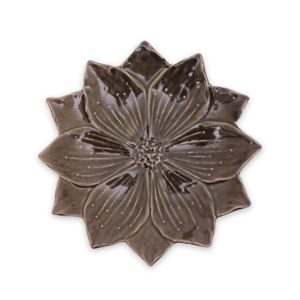 Blomsterfat mörkgrå L