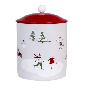 Plåtburk vinterland stor