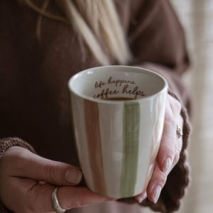 Kopp "Life happens coffee helps"