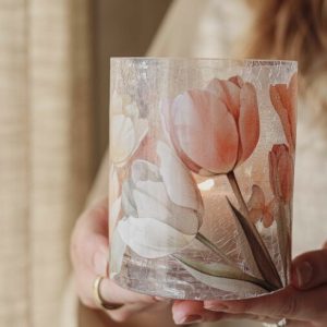 Ljuslykta tulpaner stor