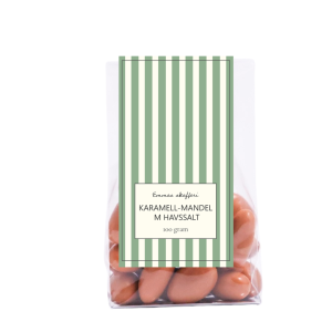 Mandel karamell och havssalt