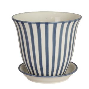 Kruka miriam blå stor