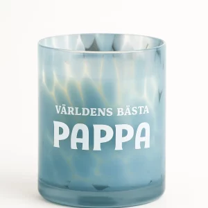 Doftljus i glas "Pappa"