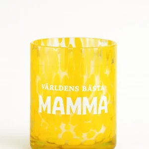 Doftljus i glas "Mamma"