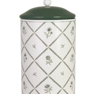 Plåtburk Lovisa stor grön