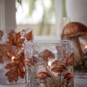 Majas Lykta Autumn Forest Mushrooms Liten