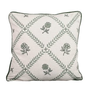 Kuddfodral Lovisa Broderad