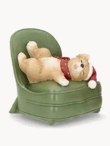 Dekoration Hund Fåtölj grön